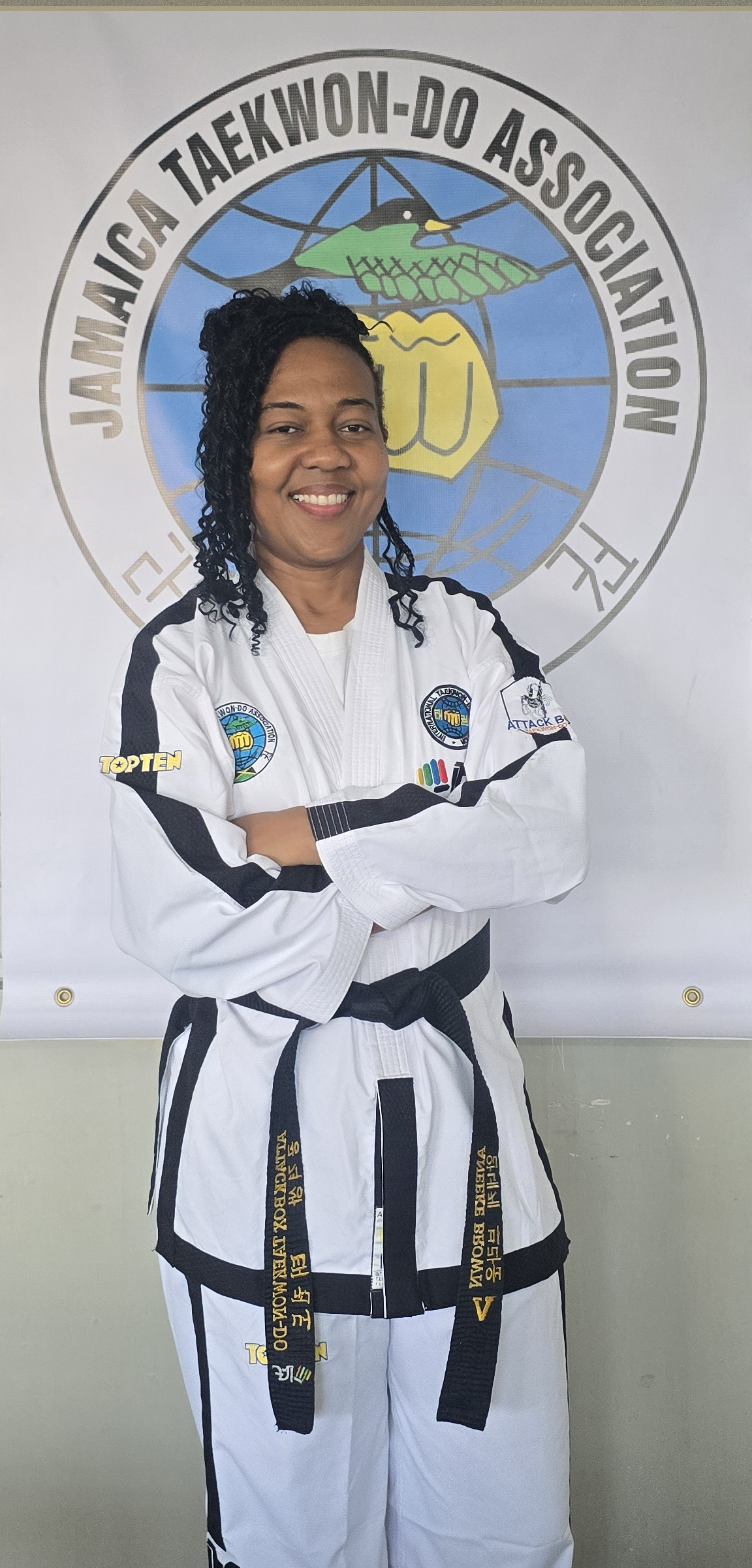 Instructor teaching students at Attack Box Taekwon-do
